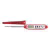 Thermomètre numérique de poche rouge