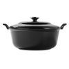 Cocotte avec couvercle 32 cm noir