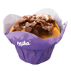 Muffin au chocolat fourré