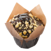 Muffin fourré triple chocolat