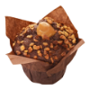 Muffin fourré de brownie