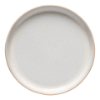 Assiette ronde 20cm crème blanc
