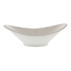 Saladier ovale blanc, 20 x 15 cm