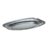 Plateau traiteur aluminium ovale 35 cm