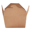 Boîte à nourriture brun