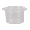 Pot Sambal avec couvercle 15ml plastique
