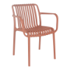 Chaise de terrasse Domburg brique