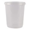 Pot A Soupe A/Couvercle  1 L Transp