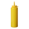 Flacon distributeur 35 cl dop 55 x 205 mm PP, geel