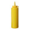Flacon distributeur 20 cl dop 50 x 185 mm PP, geel