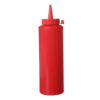 Flacon distributeur 20 cl dop 50 x 185 mm PP, rouge