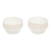 Caissette à cupcake en papier blanc