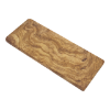Planche en bois d'olivier 25 x 1,5 cm