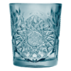 Hobstar tumbler verre bleu