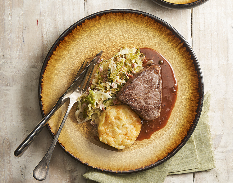 Dégustez ce savoureux plat de gibier préparé par notre conseiller culinaire. 