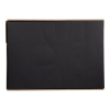 Placemats zwart, 30 x 43 cm
