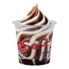 Softijs chocolade