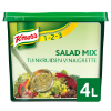 Salad mix tuinkruiden vinaigrette