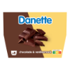 Roomdessert Vanille-Chocolade